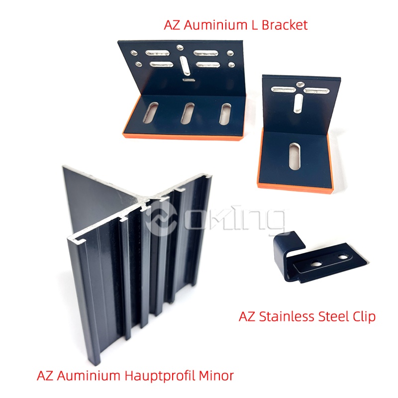 Profesionalni sustav za ugradnju na fasadu zgrade sa skrivenim/vidljivim pričvršćivanjem za terakota keramičke ploče